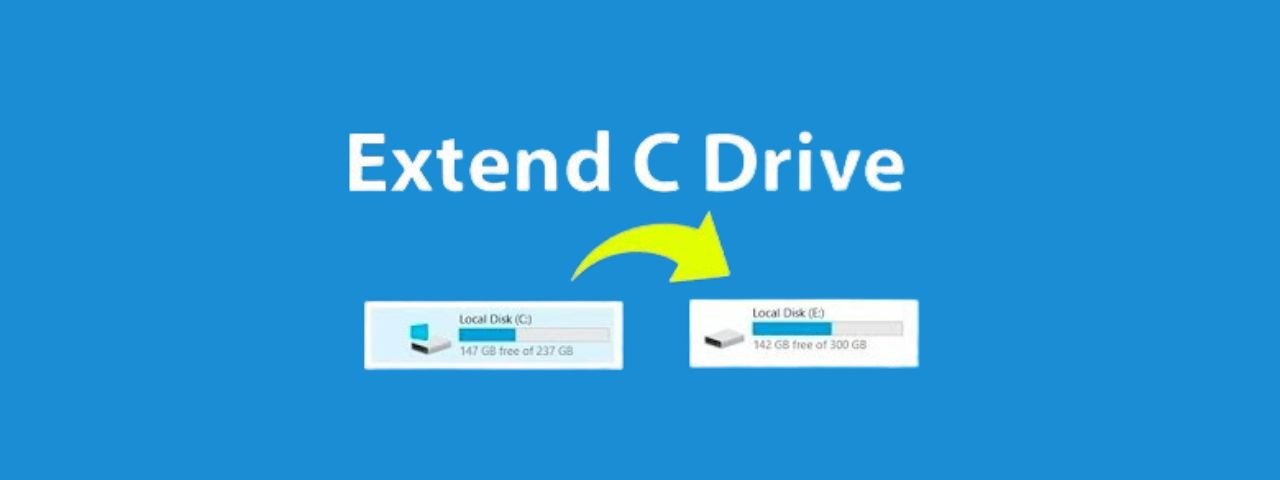 increase c drive spce Increase C drive capacity with additional storage or adjacent unallocated space