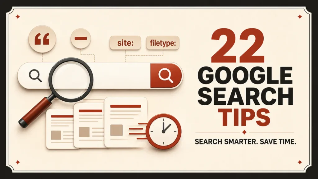 22 Google Search tips and tricks to search smarter and save time