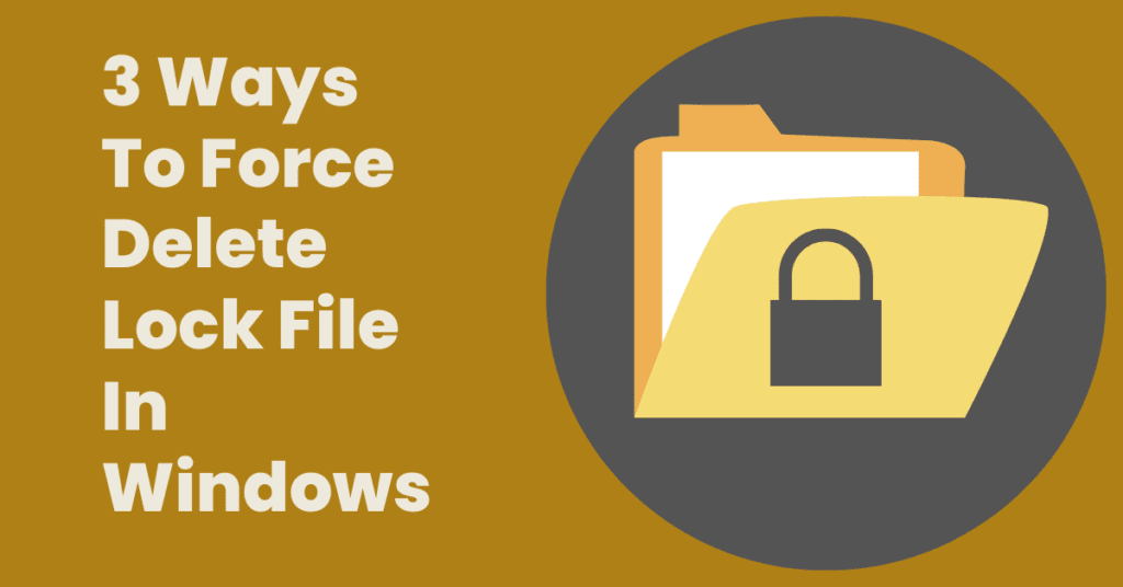 delete lock file