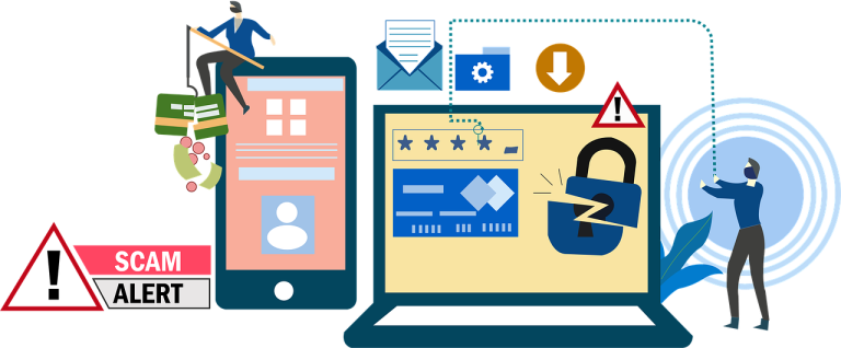 scam hacker phishing 7070718 scam, hacker, phishing-Protecting yourself from online scams