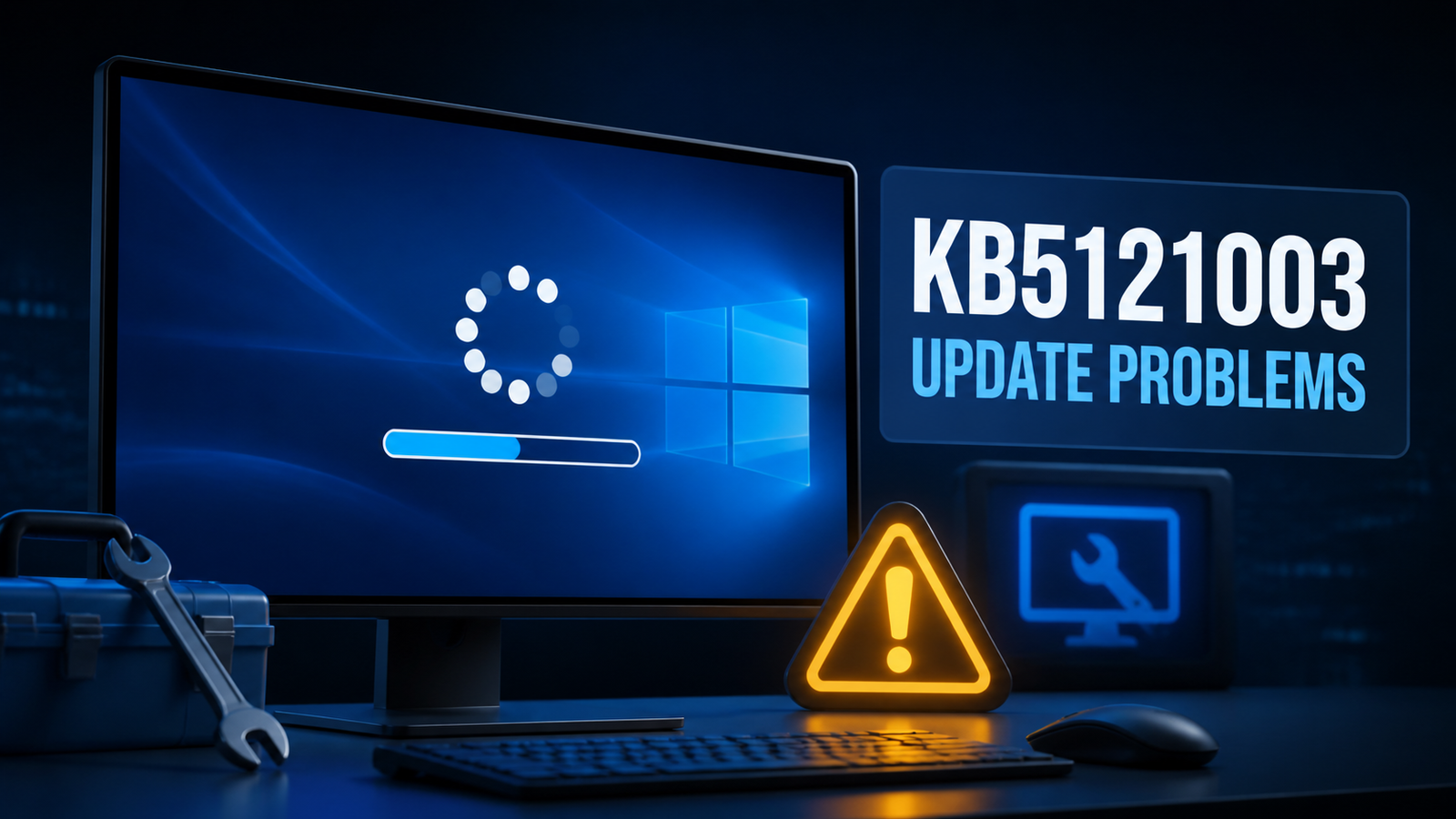 Windows 11 KB5121003 update problems and repair tools