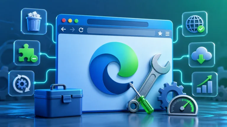 Microsoft Edge troubleshooting for cache extensions updates network and performance