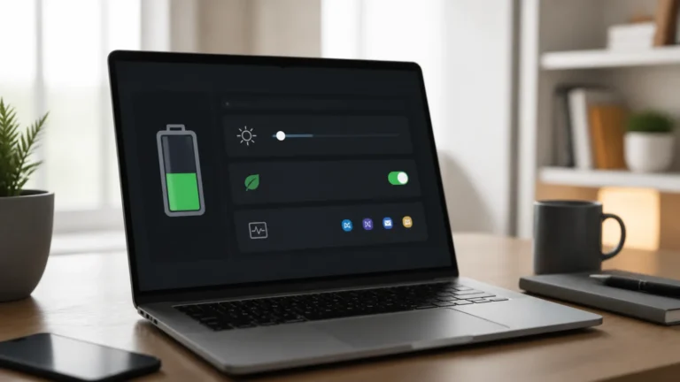 optimize laptop battery settings Optimizing laptop battery settings for longer battery life
