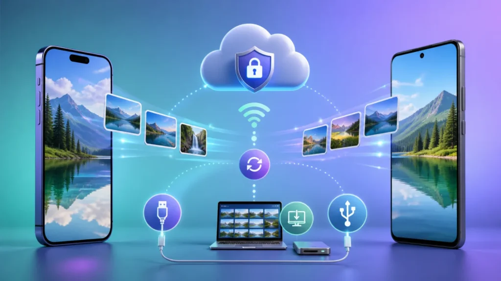 photo transfer cloud usb wireless Photo transfer methods using cloud wireless USB and a computer