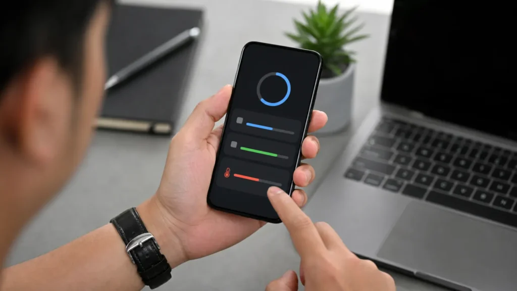 troubleshoot slow overheating phone Troubleshoot a slow or overheating phone using device care settings
