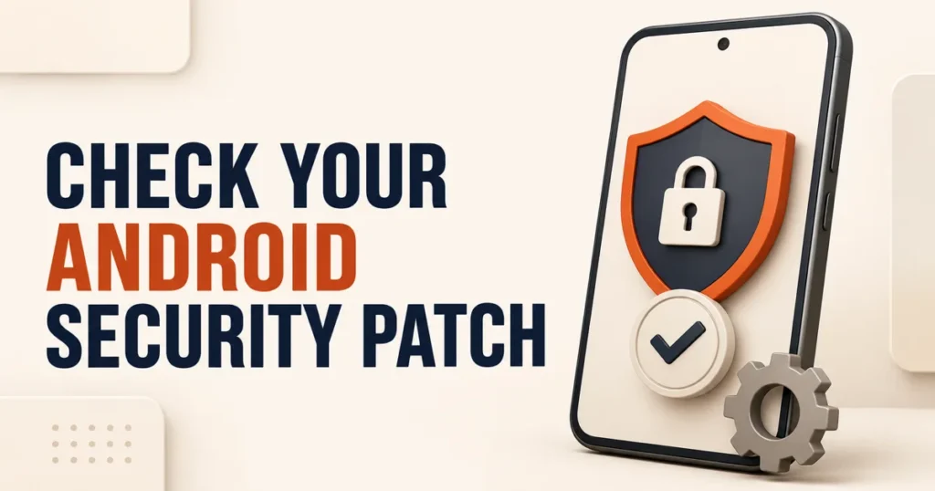 Check Android security patch level on a phone