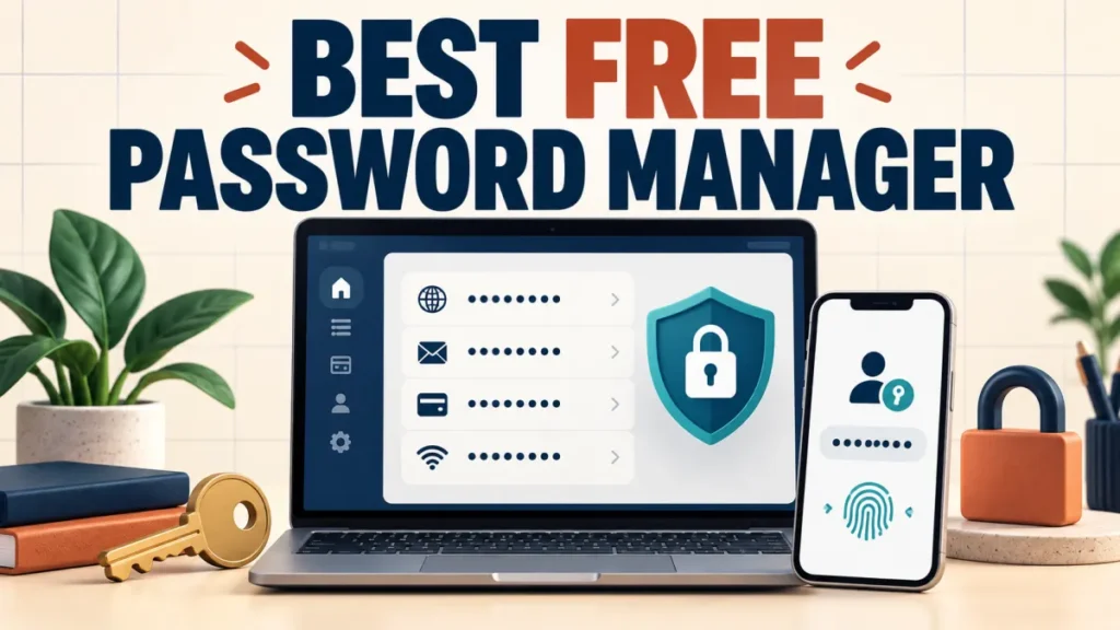 Best free password manager comparison for passwords and passkeys