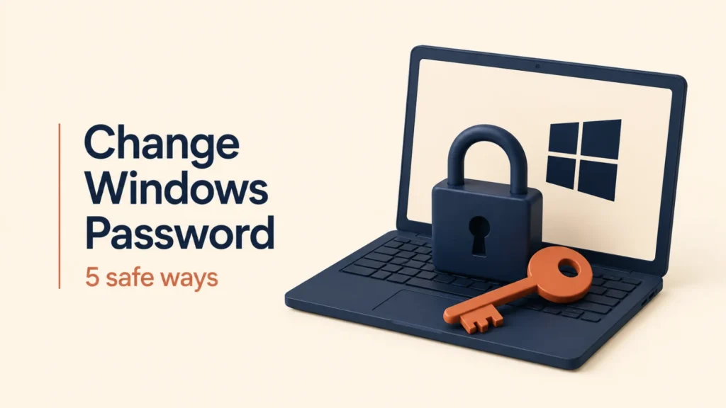 Change Windows password: five safe recovery methods