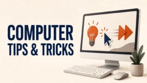 computer tips and tricks featured Computer tips and tricks illustrated with a keyboard and monitor