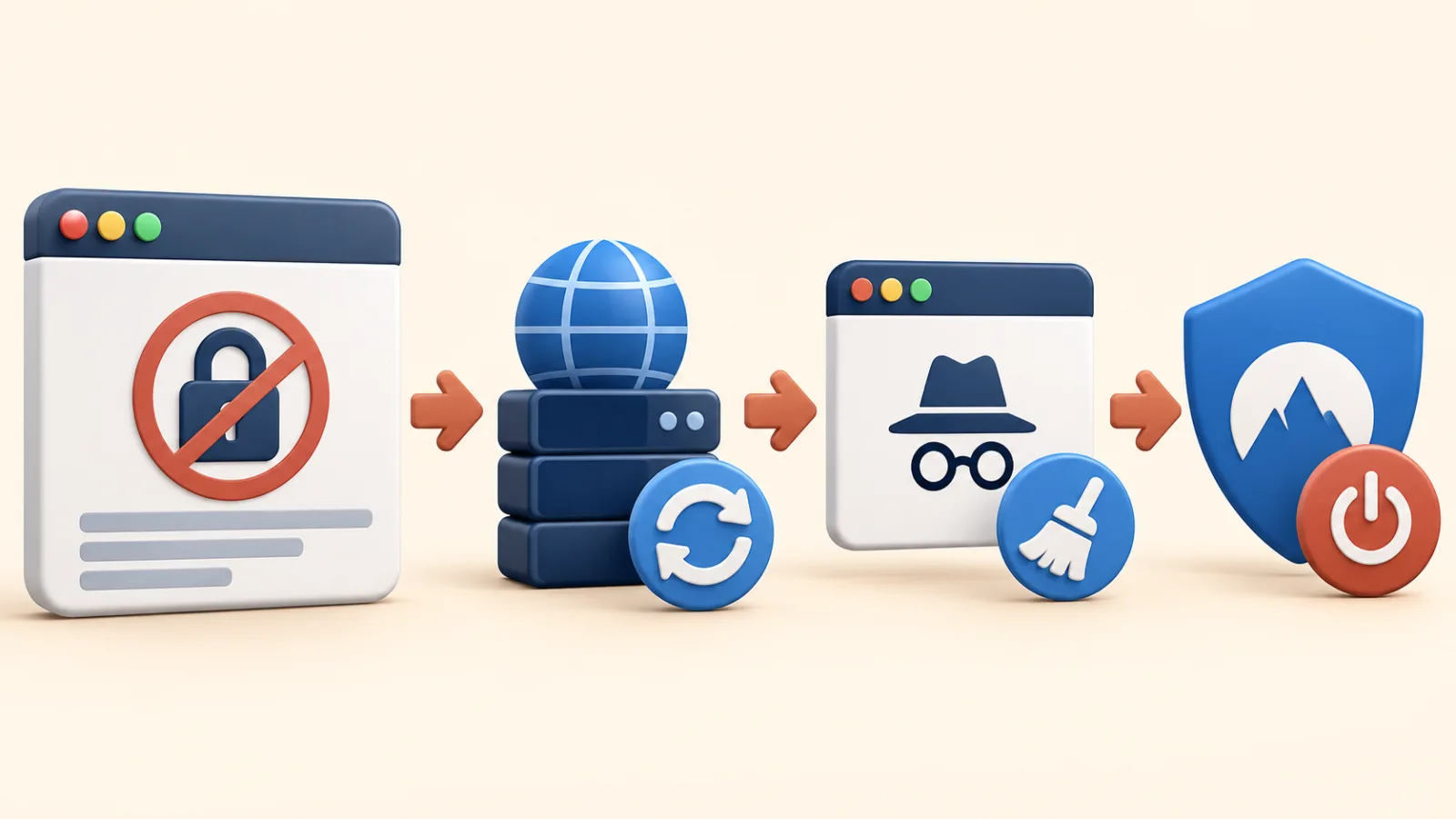 Safe steps to fix a website blocked while using a VPN