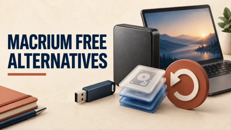 Macrium Reflect Free alternatives for backup and recovery