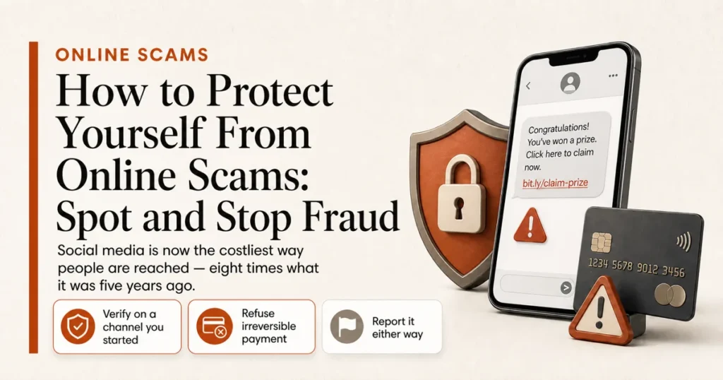 How to Protect Yourself From Online Scams: Spot and Stop Fraud