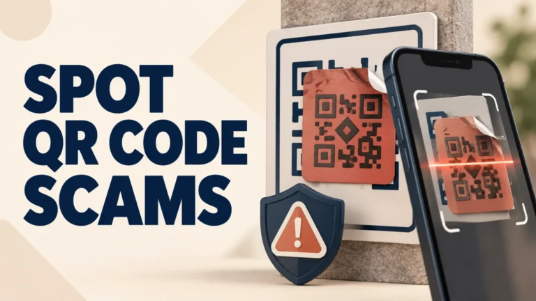 qr code scams featured QR code scams using a fake sticker to redirect a phone