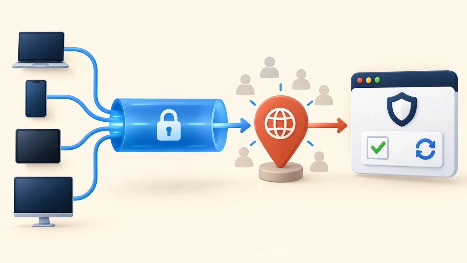 Why websites block your VPN when many users share one IP address