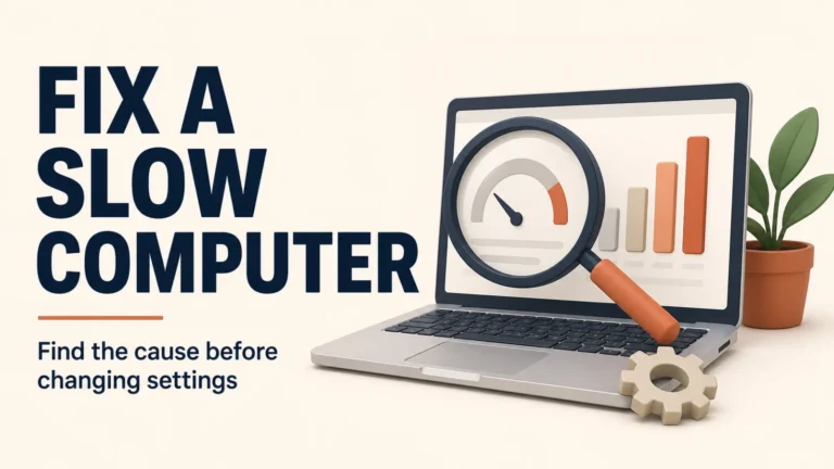 slow computer featured Fix a slow computer by investigating performance on a laptop