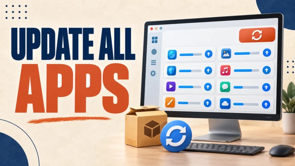 Update all supported Windows apps through a visual package manager