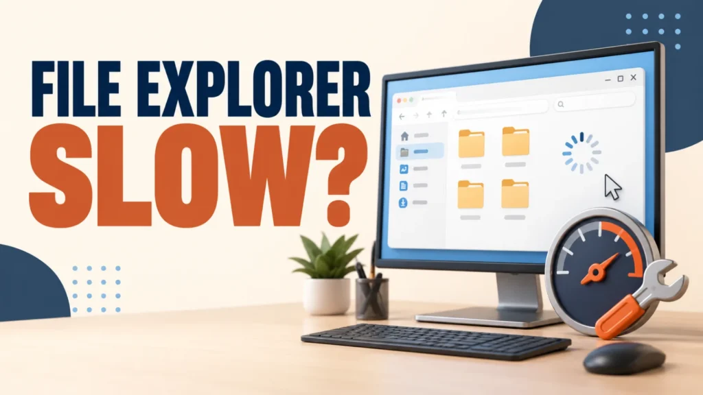 Windows 11 File Explorer slow or freezing with performance repair tools