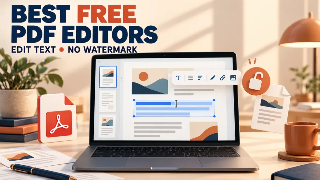 Best free PDF editors that edit text without a watermark