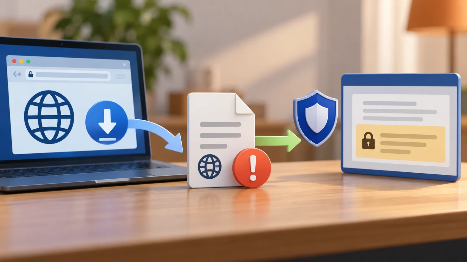 Downloaded file receiving Mark of the Web security protection