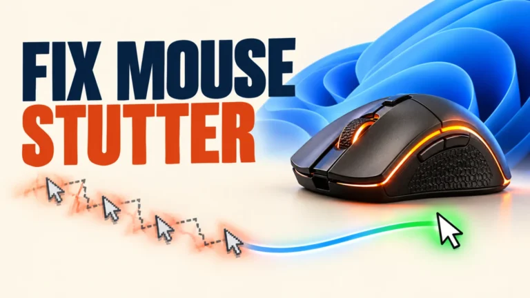 mouse stutter featured Fix mouse stutter in games on Windows 11